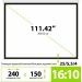 Экран CACTUS 150x240см MotoExpert CS-PSME-240x150-WT