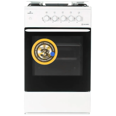 Газовая плита GRETA 1470 GG 5072 MG 33(W), белый