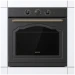 Встраиваемый независимый электрический духовой шкаф Gorenje BOS67371CLB, чёрный, 13 режимов, очистка паром AquaClean