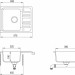 Кухонная мойка Aquasanita Notus SQ102AW (argent 220)