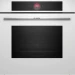 Электрический духовой шкаф Bosch HBG7741W1, Serie 8, пиролитическая очистка, белый, сенсорные управление 