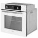 Духовой шкаф WEISSGAUFF STEAM CLEAN EOM 388 PDW, белый, 65 л, утапливаемые рукоятки, гидролизная очистка