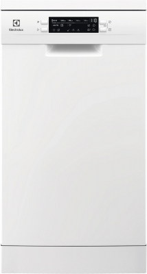 Посудомоечная машина Electrolux ESS42220SW, узкая, 9 комплектов, отдельностоящая, управление кнопочное