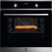 Духовой шкаф Electrolux EOF5C50BX, черный / нержавеющая сталь, 8 режимов, каталитическая очистка, 65 л, переключатели поворотные/сенсорные