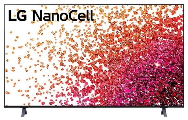 55" Телевизор LG 55NANO756PA NanoCell, HDR, черный