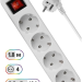 Сетевой фильтр Defender S418 [99237]