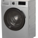 Стиральная машина Beko WSPE7H616S, серый/черный, с фронтальной загрузкой, с паром, 7.5кг, 1200об/мин, инверторная, 15 программ