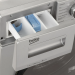 Стиральная машина Beko WSPE7H616S, серый/черный, с фронтальной загрузкой, с паром, 7.5кг, 1200об/мин, инверторная, 15 программ