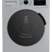 Стиральная машина Beko WSPE7H616S, серый/черный, с фронтальной загрузкой, с паром, 7.5кг, 1200об/мин, инверторная, 15 программ