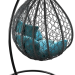 Подвесное кресло Loftyhome Noni 1147 Dark Grey/Blue