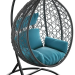 Подвесное кресло Loftyhome Noni 1147 Dark Grey/Blue