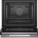 Духовой шкаф Bosch HBG7764B1, чёрный, Serie 8, 14 режимов, пиролитическая очистка, сенсорное управление