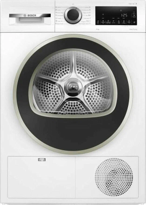 Сушильная машина Bosch WQG1420AME, Serie 4, отдельностоящая, A++, конденсационная, загрузка 9 кг, 15 программ сушки
