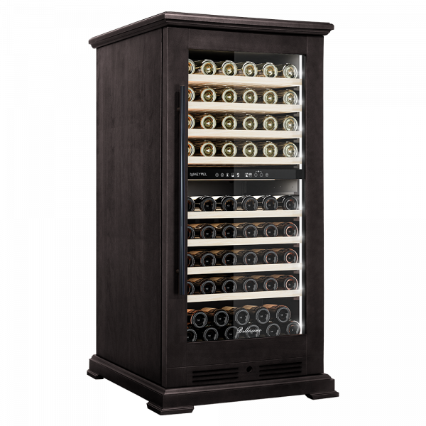 Винный шкаф Meyvel MV99PRO-KBT2 (Тёмный шоколад)