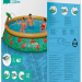 Бассейн надувной Bestway 57416 (8948) Paradise Palms, 457 x 84 см, фильтр-насос+ гель для рук серии "ANTIVIR" 100мл 2026