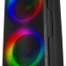 Портативная акустика SVEN PS-770, мощность 2x50 Вт (RMS), Bluetooth, FM-радио, USB, microSD, LED-дисплей