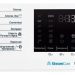 Стиральная машина Beko WSPE7H616W, белый/черный, с паром, 7.5кг, 1200об/мин, инверторная, 15 программ