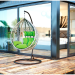 Подвесное кресло Loftyhome Noni 1147 Grey Spots/Green