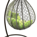 Подвесное кресло Loftyhome Noni 1147 Grey Spots/Green