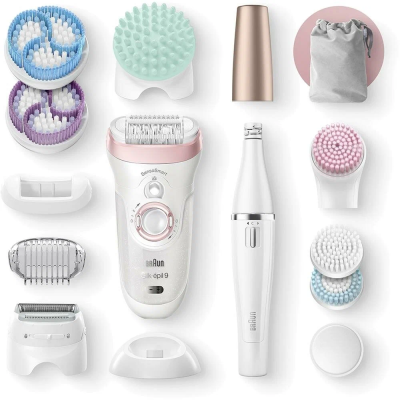 Эпилятор Braun Silk-epil Wet & Dry 9/995BS