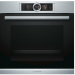 Электрический шкаф-пароварка шкаф Bosch HSG636ES1, Serie 8, нержавеющая сталь, EcoClean, переключатель Control Ring, 12 режимов