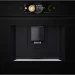 Встраиваемая кофемашина Bosch CTL7181B0, Serie 8, черная, молотый и зерновой кофе