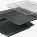 Духовой шкаф Bosch Serie 8 HMG776NB1, чёрный, 67 л, очистка пиролитическая, телескопические направляющие, 15 режимов