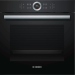 Электрический духовой шкаф Bosch HBG634BB1, Serie 8, черный, переключатель Control Ring, EcoClean