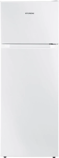 Холодильник HYUNDAI CT2551WT, 206 л, внешнее покрытие-металл, размораживание - ручное, 54 см х 144 см х 54 см