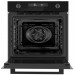 Духовой шкаф WEISSGAUFF BLACK EDITION EOM 741 PDB, чёрный, 72 л, очистка паром, переключатели поворотные/сенсорные