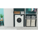 Стиральная машина Indesit BWE 81282 L, белая, 8кг, 1200об/мин, инверторная, с фронтальной загрузкой