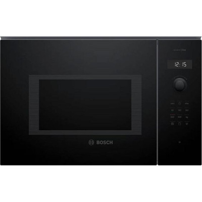Встраиваемая микроволновая печь Bosch BEL454MB1F, 25л, 900Вт, черный