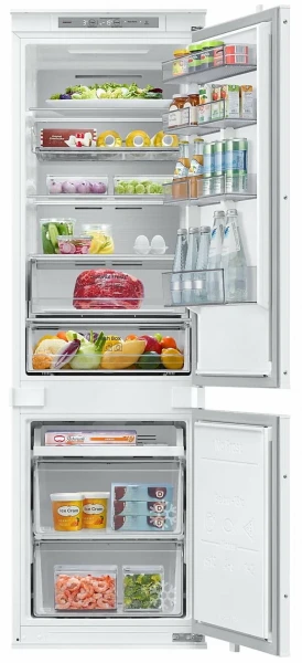 Встраиваемый двухкамерный холодильник Samsung BRB80F26ADS0EO