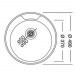 Кухонная мойка Kromevye EC 245 D