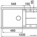 Кухонная мойка Elleci Unico 480 Bianco G68