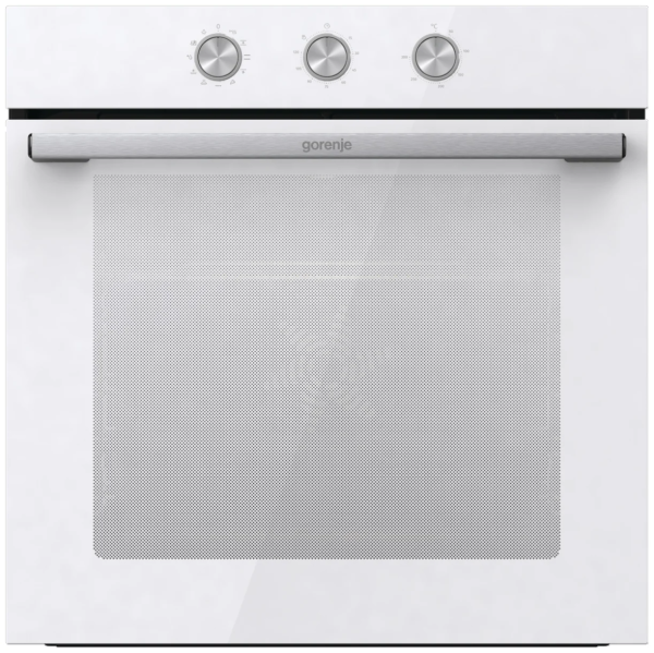 Электрический духовой шкаф Gorenje BO6725E02WG, белый, 10 режимов, очистка  паром AquaClean