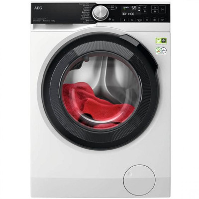 Стиральная машина AEG LFR85146QE 8000 Series, белая, 10 кг, 1400 об/мин, с паром,  инверторная 