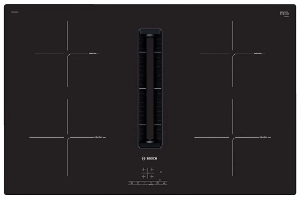 Индукционная варочная панель Bosch PIE811B15E EU со встроенной системой вентиляции