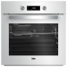 Духовой шкаф BEKO BIE 21300 W, белый, 71 л, утапливаемые переключатели, 6 режимом, функция Booster