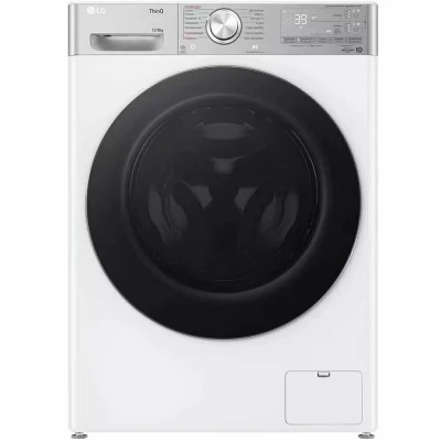 Стирально-сушильная машина LG F4V9LD2W, фронтальная загрузка, 13/8 кг, A класс, 14/5 программ