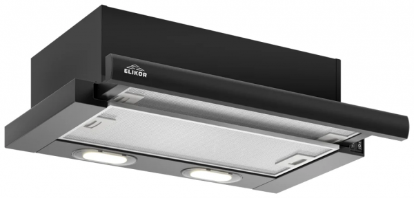 Кухонная вытяжка Elikor Интегра 50П-400-В2Л (черный)