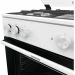 Комбинированная плита GORENJE GK6A20WF, 4 газовые конфорки, электрическая духовка, 65 л, 6 функций духовки, очистка паром AquaClean