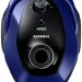 Пылесос Samsung VC20M255AWB, ярко-синий, мощность всасывания 460 Вт, с мешком