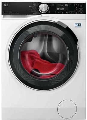 Стирально-сушильная машина AEG LWR85165O 8000 Series, инверторная, 10/6 кг, белая, 1551 об/мин, 15 режимов