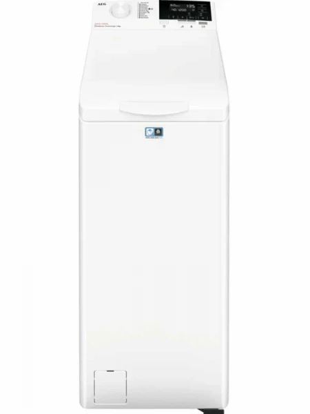 Стиральная машина AEG LTR6G261E 6000 Series, белая, с вертикальной загрузкой, 6 кг, 1200 об/мин, 12 режимов
