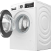 Стиральная машина Bosch WAX02KLOSN, Serie 8, белая, 10 кг, 1600 об/мин, 14 программ, инверторная