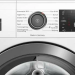 Стиральная машина Bosch WAX02KLOSN, Serie 8, белая, 10 кг, 1600 об/мин, 14 программ, инверторная