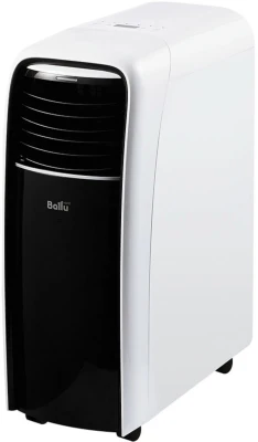 Кондиционер мобильный Ballu BPAC-09 CD , площадь помещения 26м², 9BTU, A класс, белый/черный