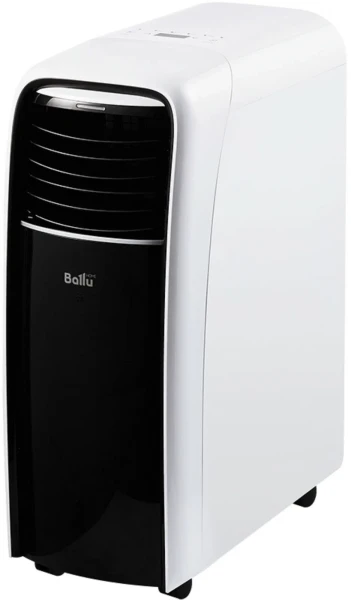Кондиционер мобильный Ballu BPAC-09 CD , площадь помещения 26м², 9BTU, A класс, белый/черный