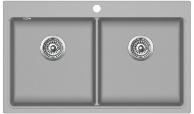 Кухонная мойка Aquasanita Magna SQM200AW (argent 220)